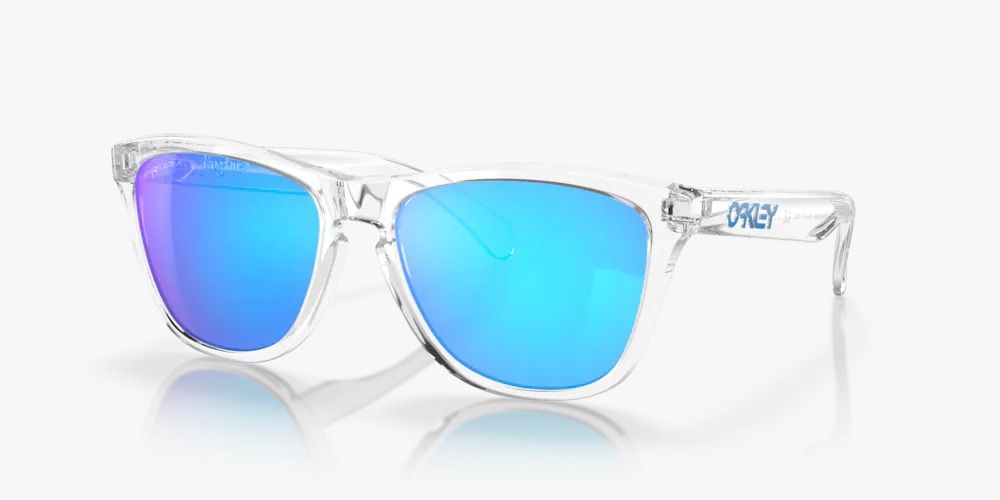 Oakley 9013-D0 Frogskins Crystal Clear Prizm Sapphire 